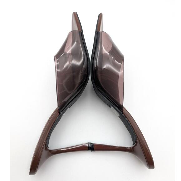 Open Edit Piper Block Heel Sandal Women's Brown Chocolate Size US10M EU41 - Picture 7 of 14